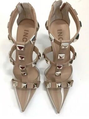 New INC International Concepts Syndia Studded Gladiator Pumps | Size 8.5